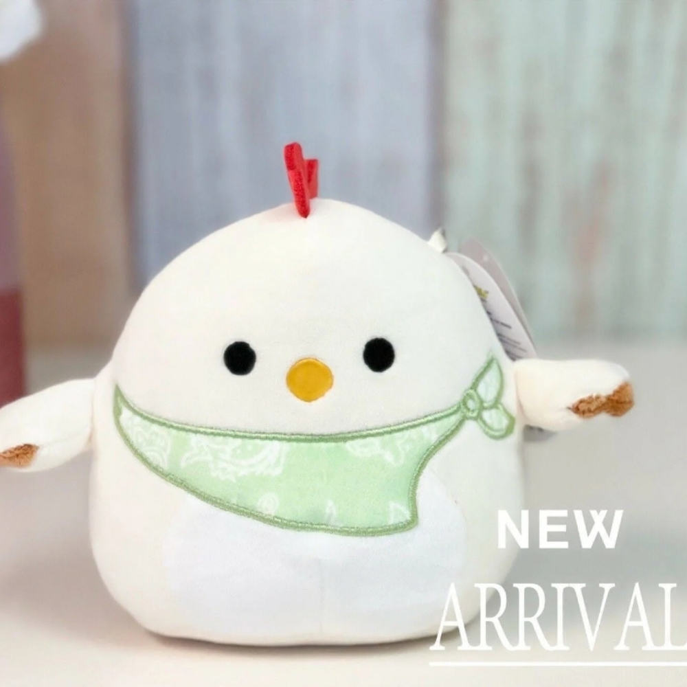 NWT Squishmallows Clip-On Todd the Chicken